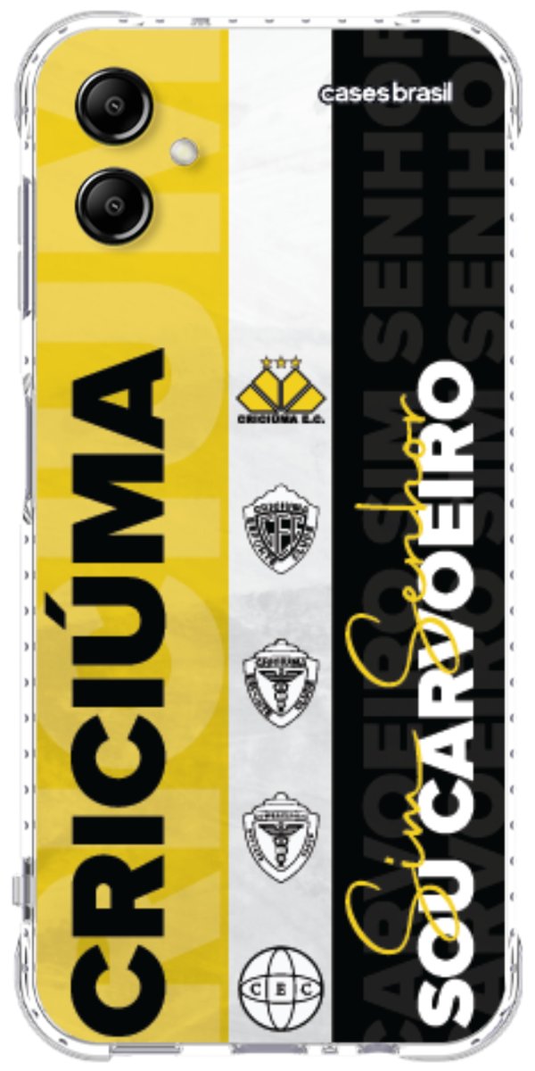 Capinha para Celular Crciúma Estampa Oficial 08