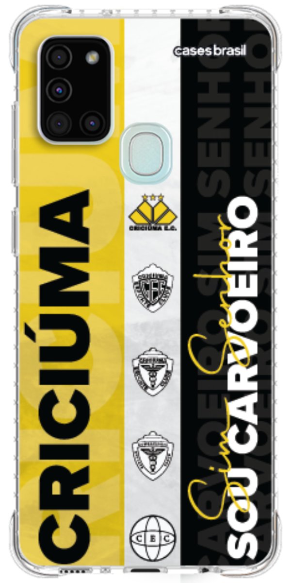 Capinha para Celular Crciúma Estampa Oficial 08
