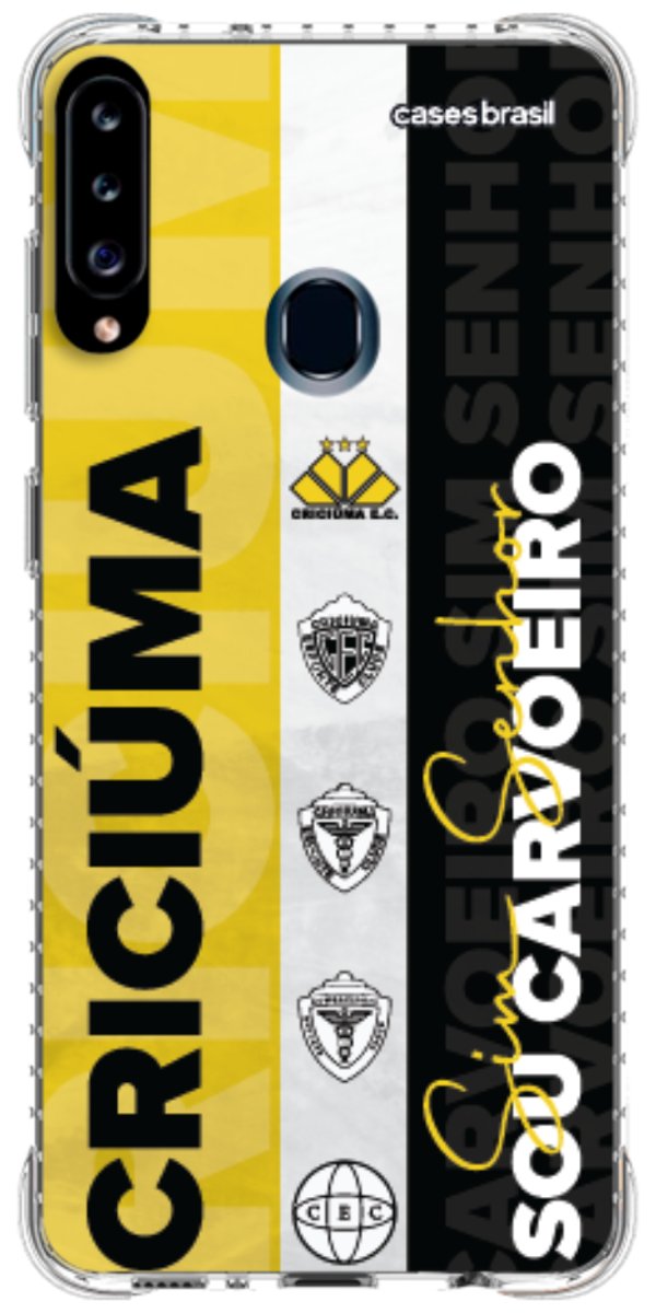 Capinha para Celular Crciúma Estampa Oficial 08