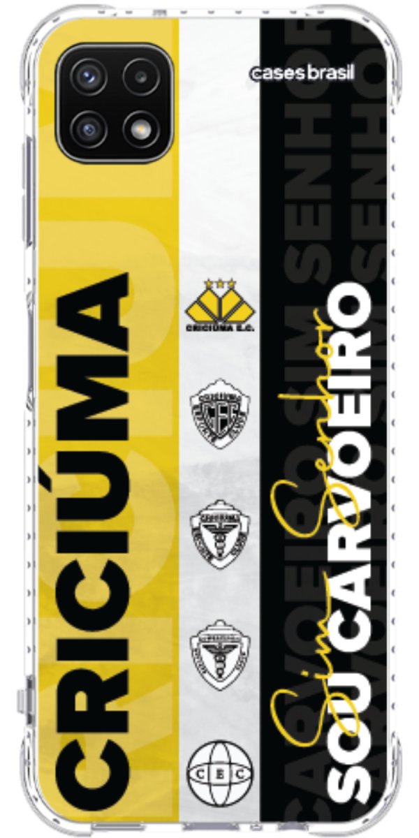 Capinha para Celular Crciúma Estampa Oficial 08