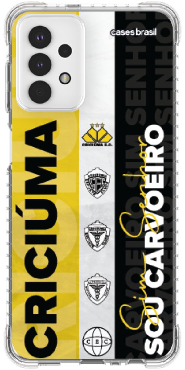 Capinha para Celular Crciúma Estampa Oficial 08