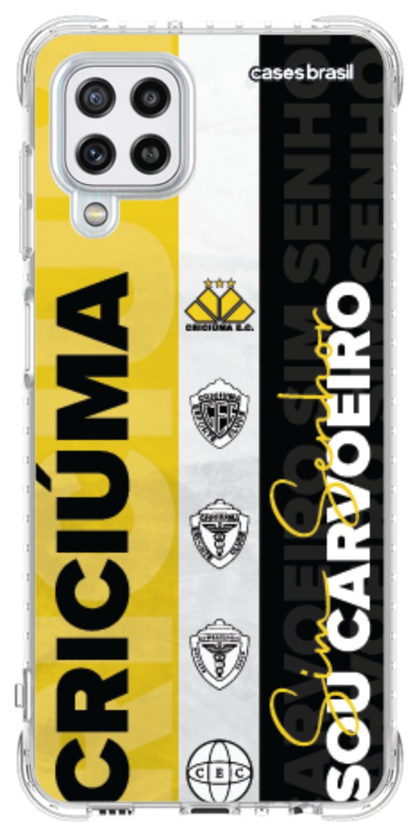 Capinha para Celular Crciúma Estampa Oficial 08