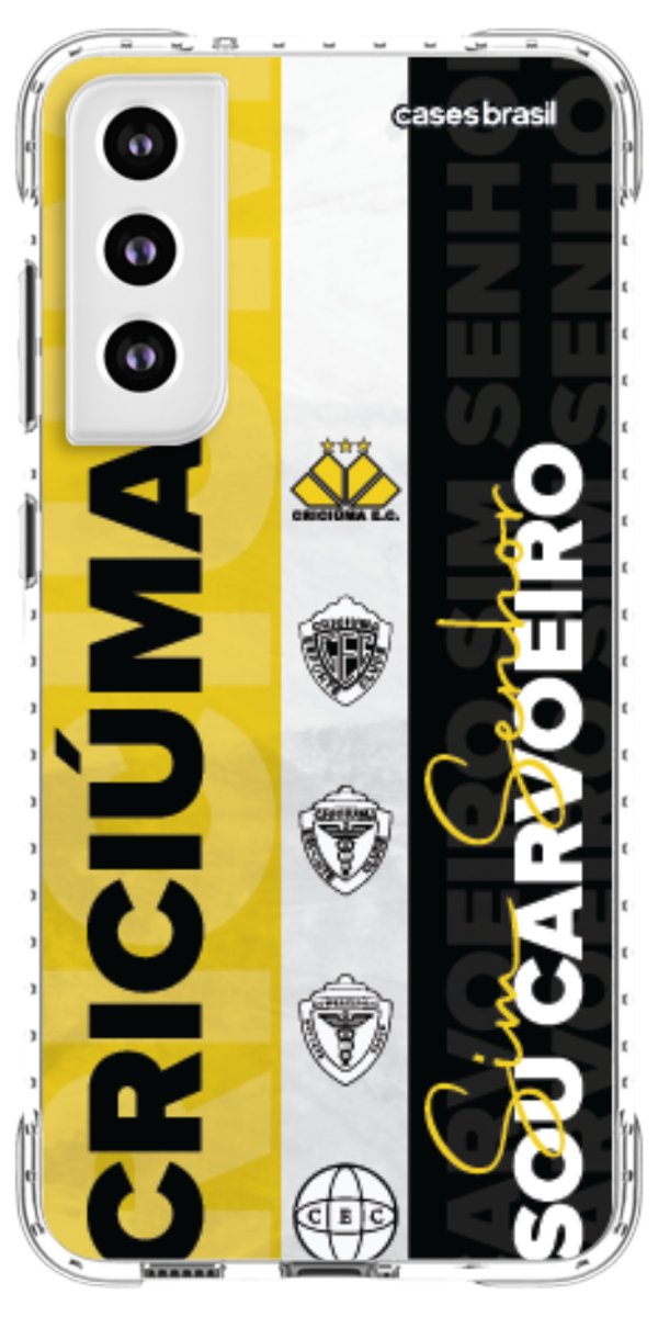 Capinha para Celular Crciúma Estampa Oficial 08