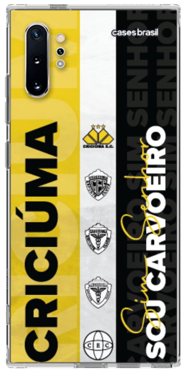 Capinha para Celular Crciúma Estampa Oficial 08