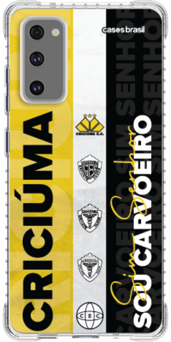 Capinha para Celular Crciúma Estampa Oficial 08