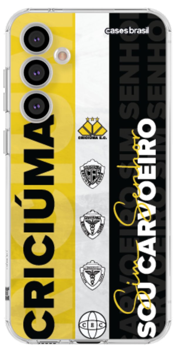 Capinha para Celular Crciúma Estampa Oficial 08