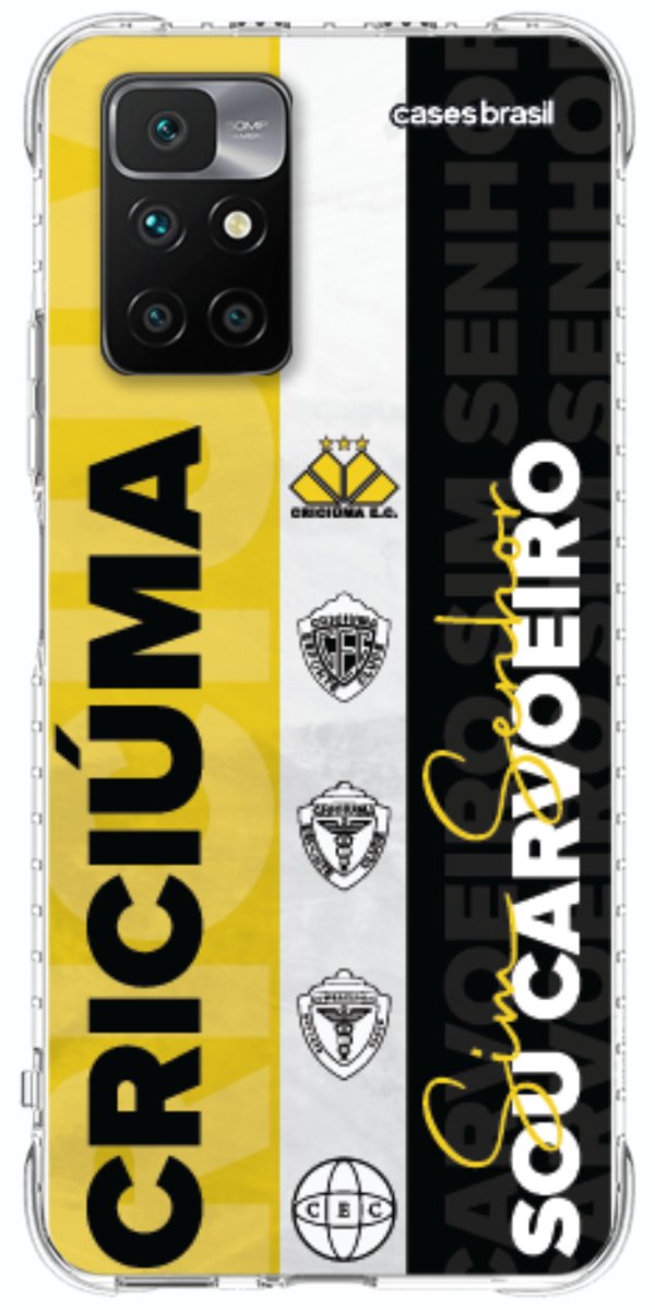 Capinha para Celular Crciúma Estampa Oficial 08