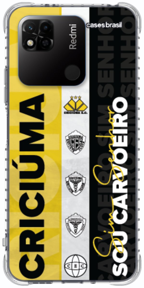 Capinha para Celular Crciúma Estampa Oficial 08