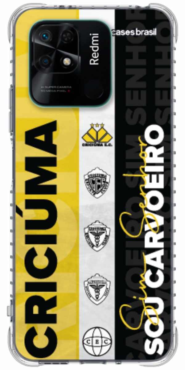 Capinha para Celular Crciúma Estampa Oficial 08