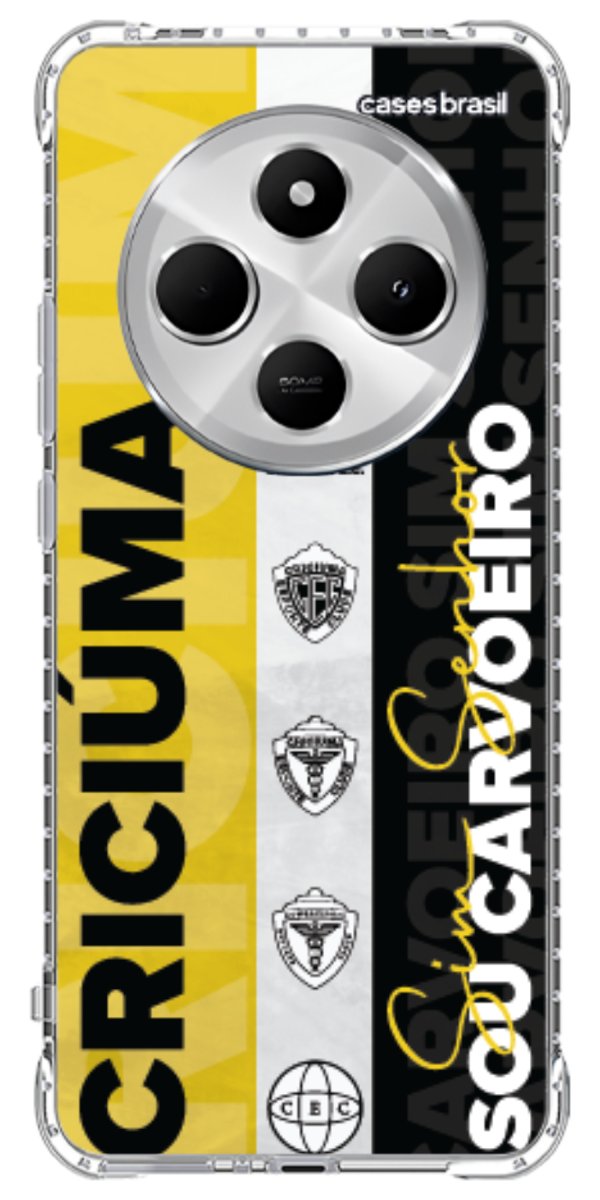 Capinha para Celular Crciúma Estampa Oficial 08