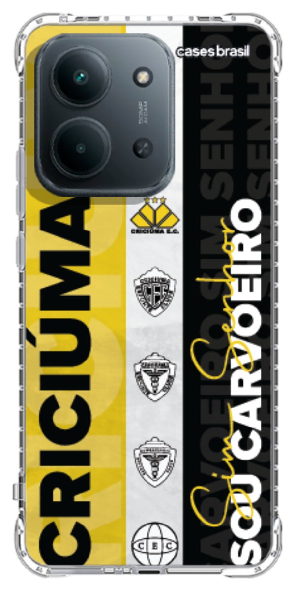 Capinha para Celular Crciúma Estampa Oficial 08