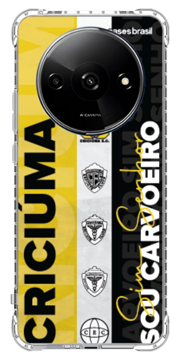 Capinha para Celular Crciúma Estampa Oficial 08