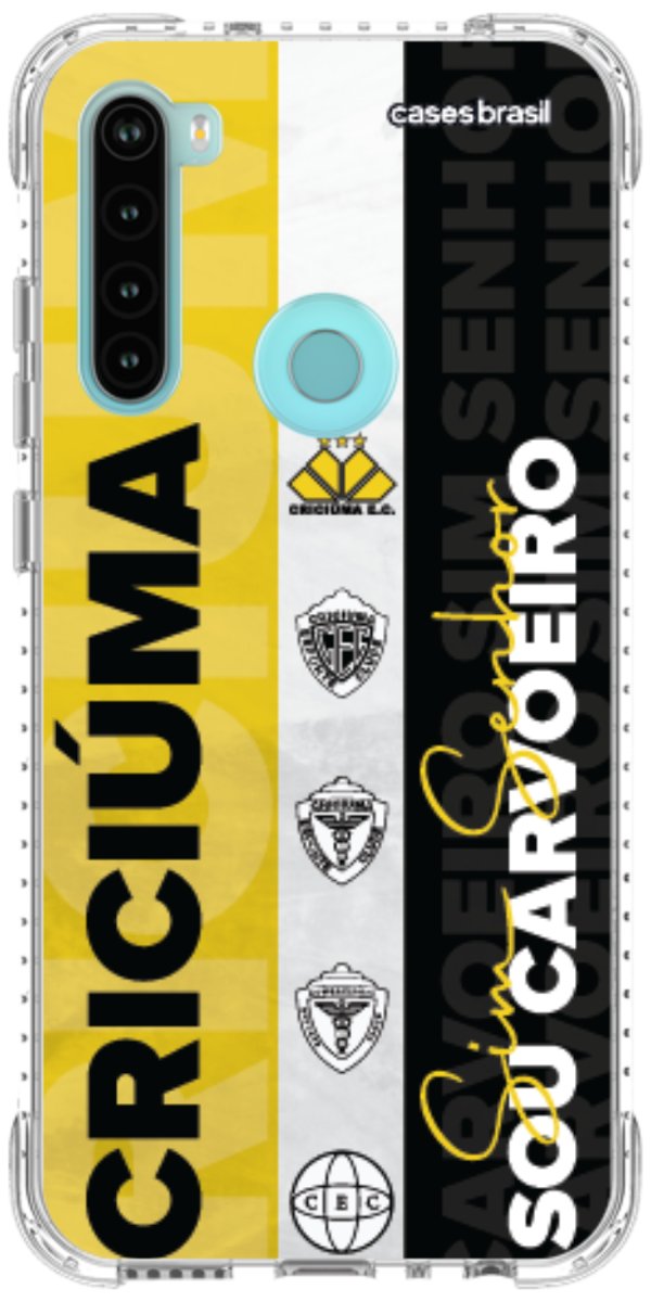 Capinha para Celular Crciúma Estampa Oficial 08
