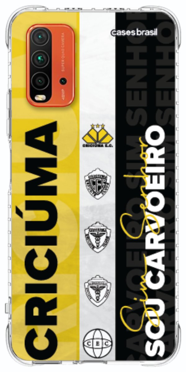 Capinha para Celular Crciúma Estampa Oficial 08