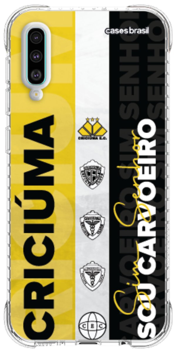 Capinha para Celular Crciúma Estampa Oficial 08