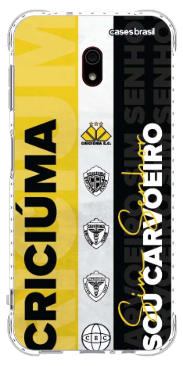 Capinha para Celular Crciúma Estampa Oficial 08
