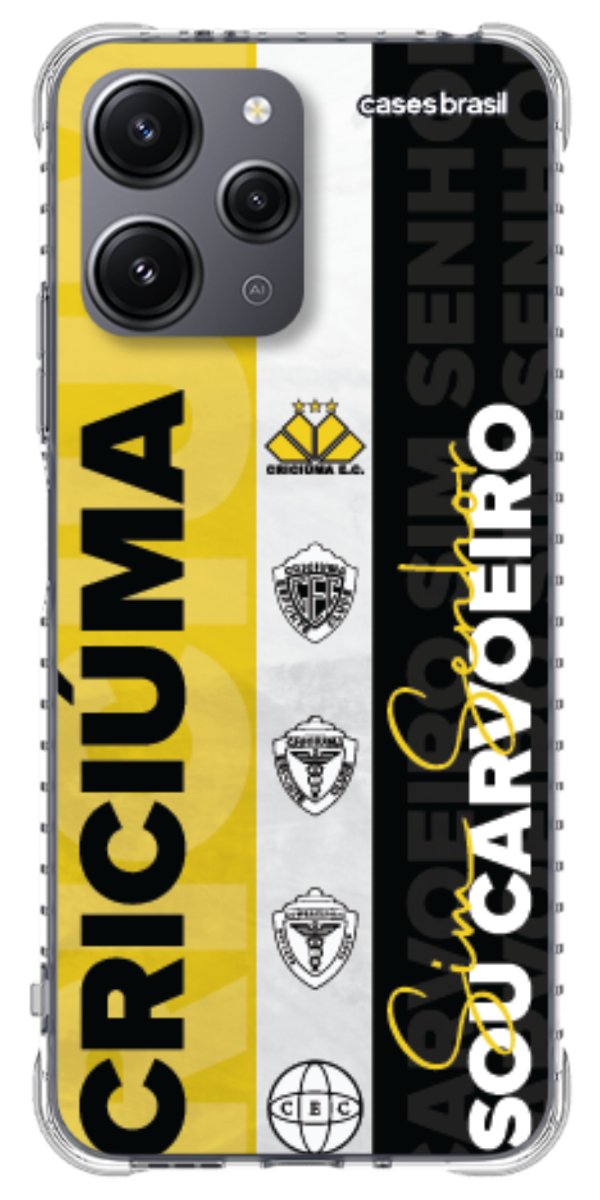 Capinha para Celular Crciúma Estampa Oficial 08
