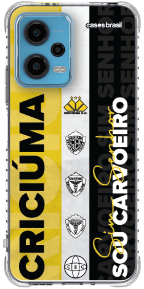 Capinha para Celular Crciúma Estampa Oficial 08
