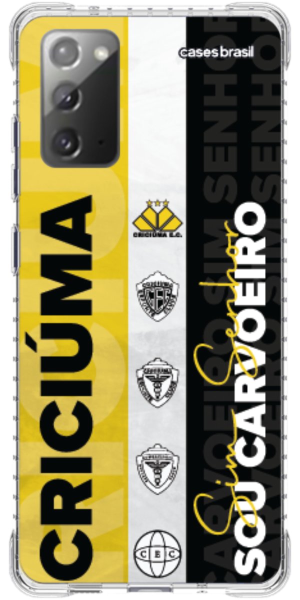 Capinha para Celular Crciúma Estampa Oficial 08