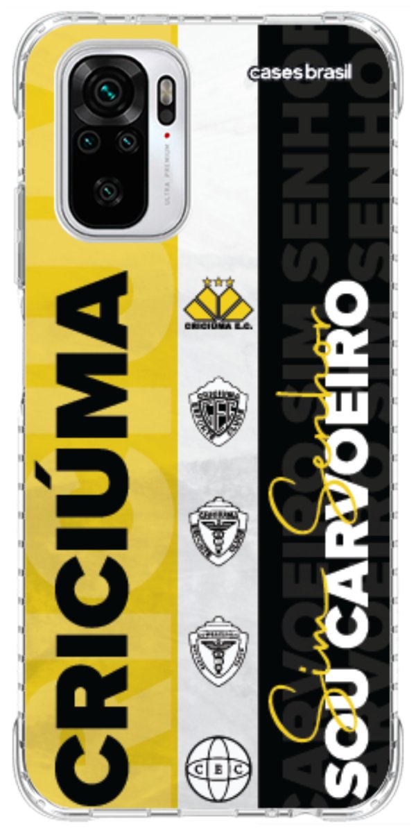 Capinha para Celular Crciúma Estampa Oficial 08