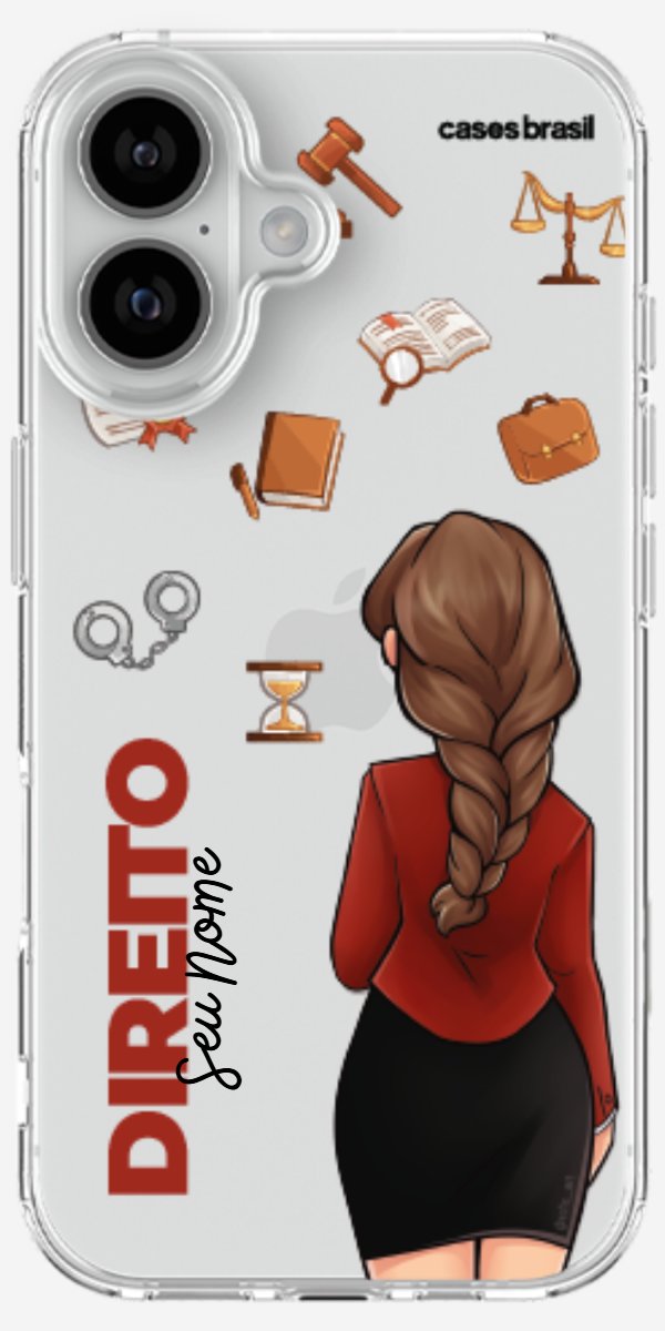 Capinha para Celular Direito - Boneca Profissão