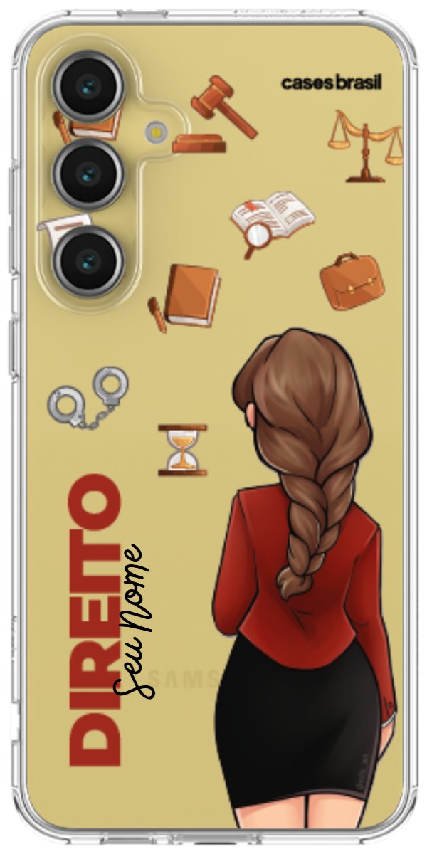 Capinha para Celular Direito - Boneca Profissão
