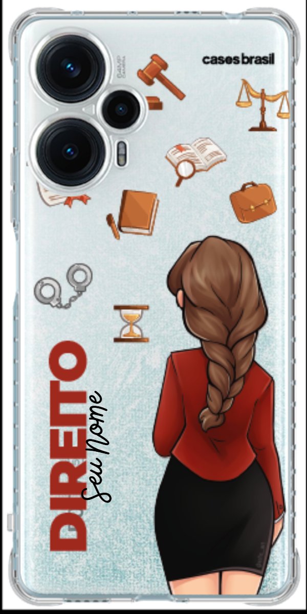 Capinha para Celular Direito - Boneca Profissão