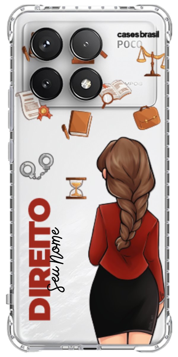 Capinha para Celular Direito - Boneca Profissão