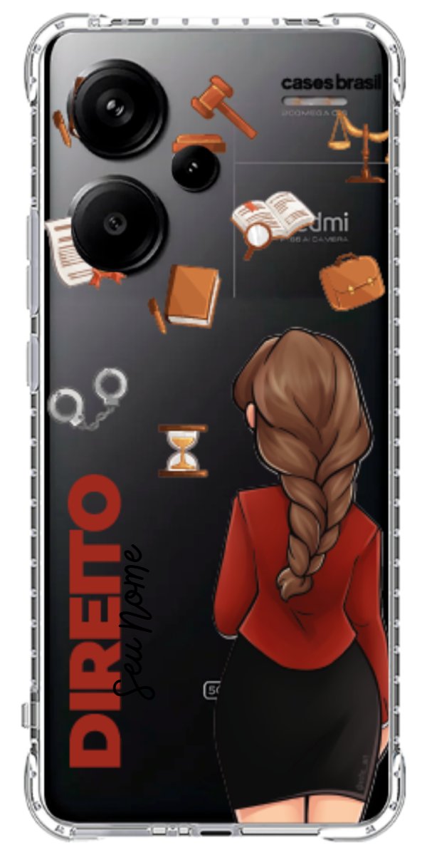 Capinha para Celular Direito - Boneca Profissão