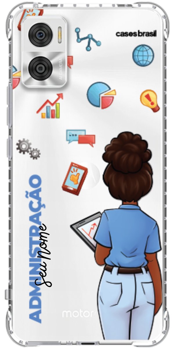 Capinha para Celular Administração - Boneca Profissão