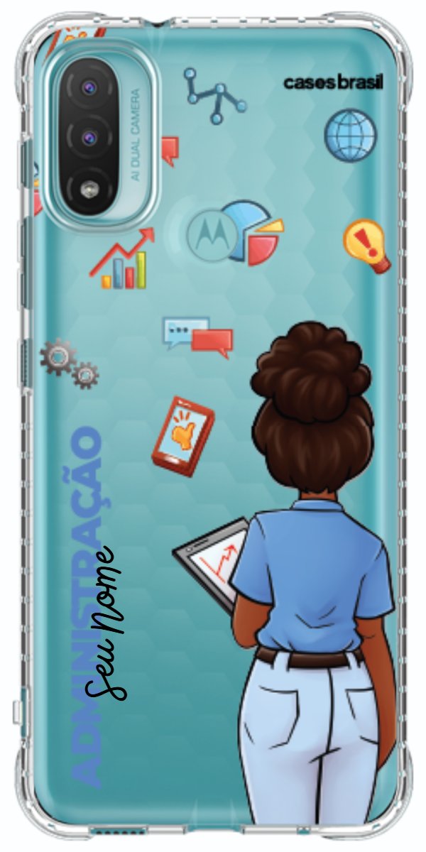 Capinha para Celular Administração - Boneca Profissão
