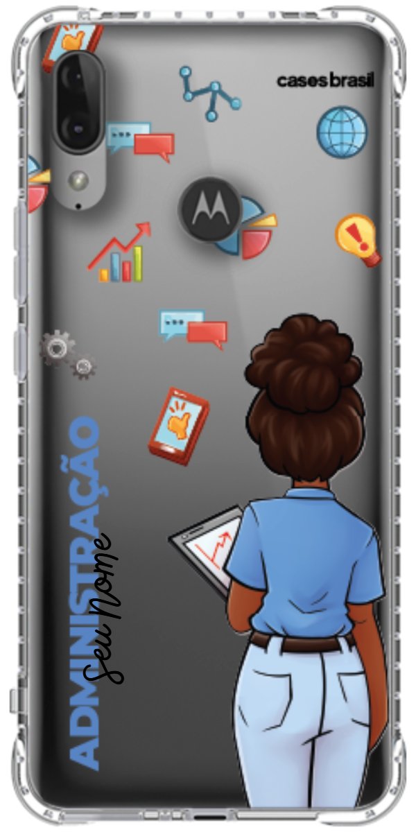 Capinha para Celular Administração - Boneca Profissão