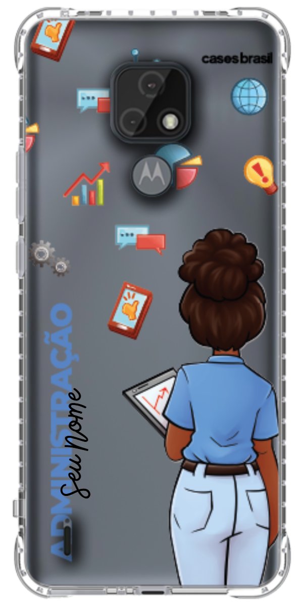 Capinha para Celular Administração - Boneca Profissão
