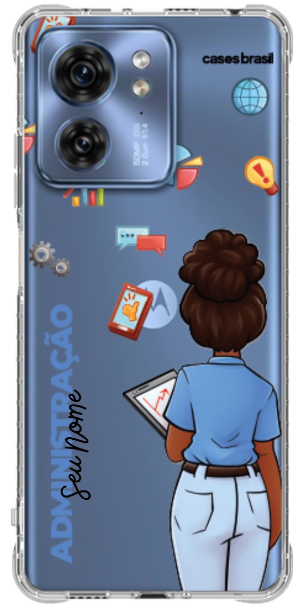 Capinha para Celular Administração - Boneca Profissão