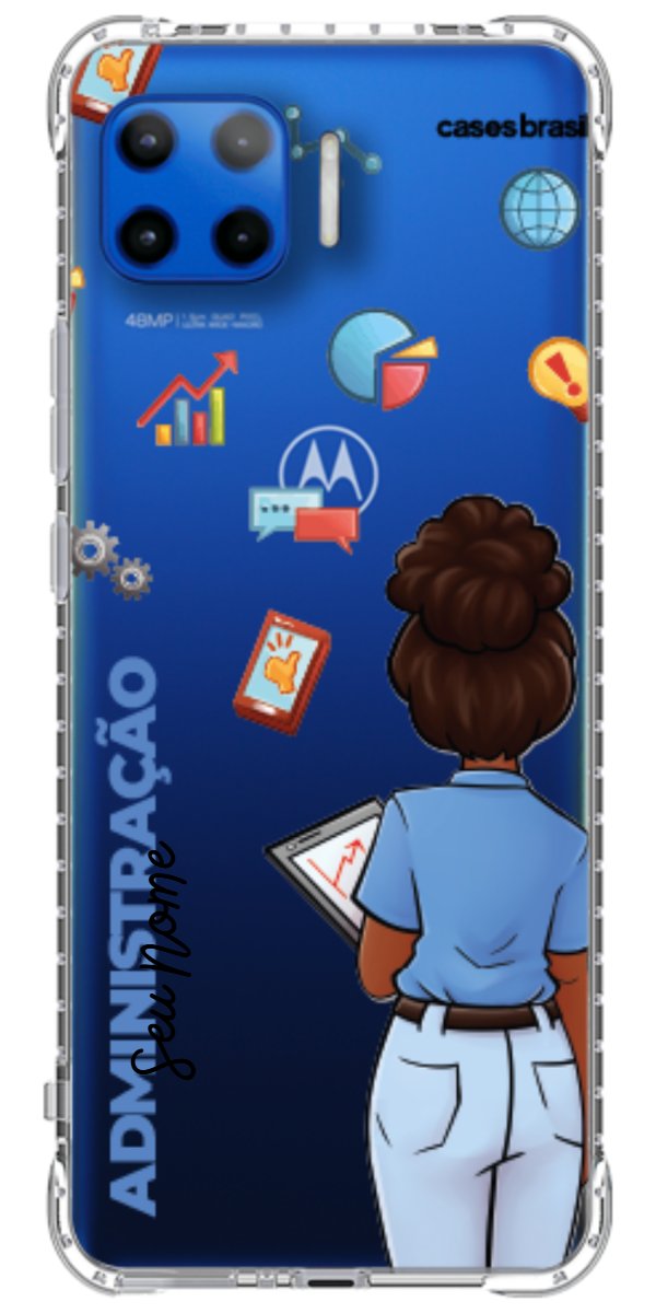 Capinha para Celular Administração - Boneca Profissão