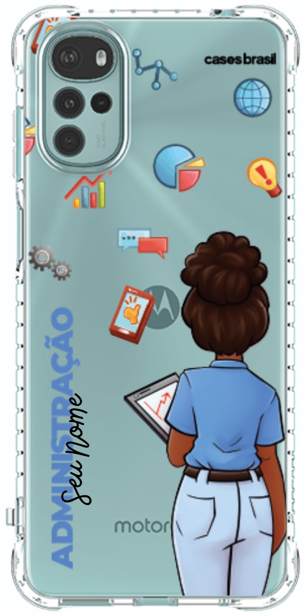 Capinha para Celular Administração - Boneca Profissão