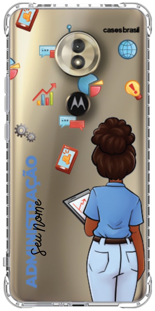 Capinha para Celular Administração - Boneca Profissão