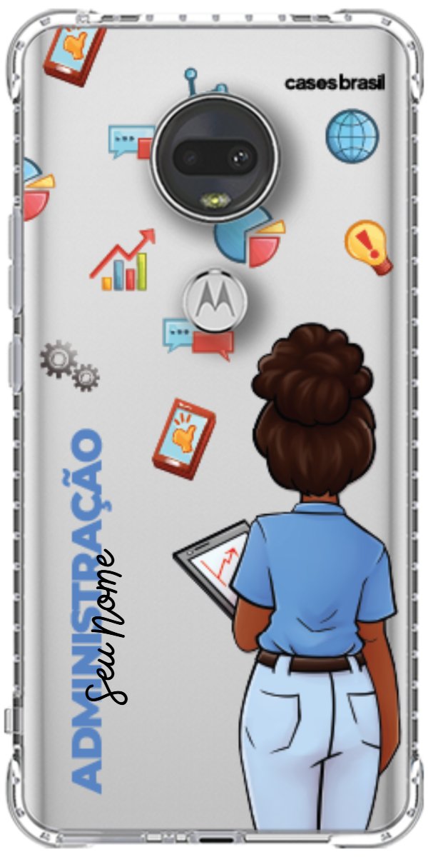 Capinha para Celular Administração - Boneca Profissão