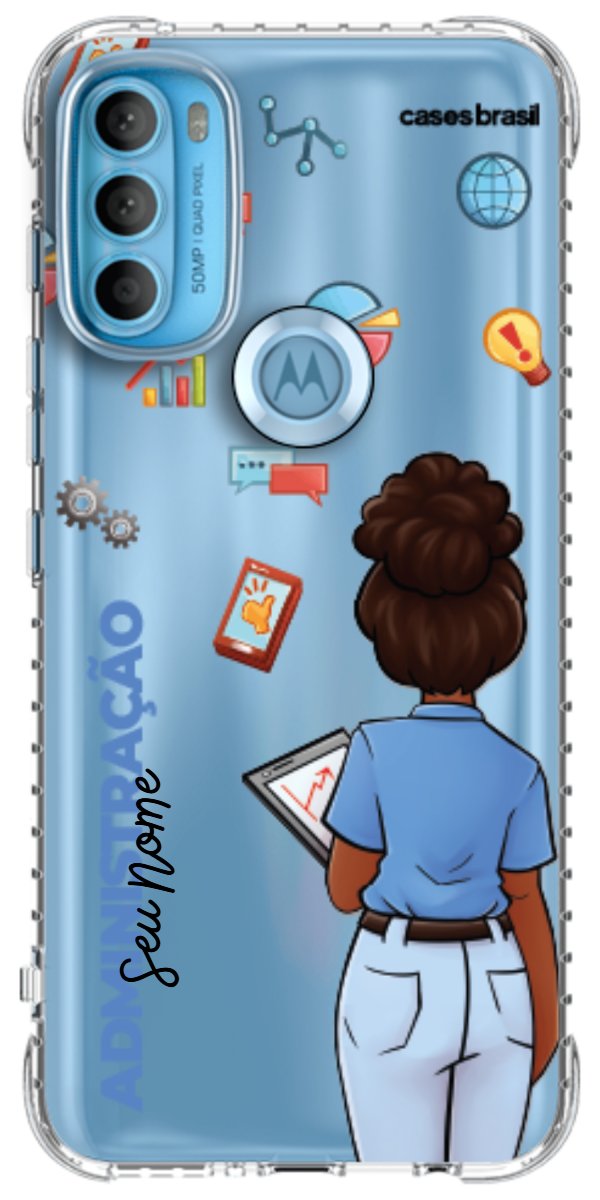 Capinha para Celular Administração - Boneca Profissão