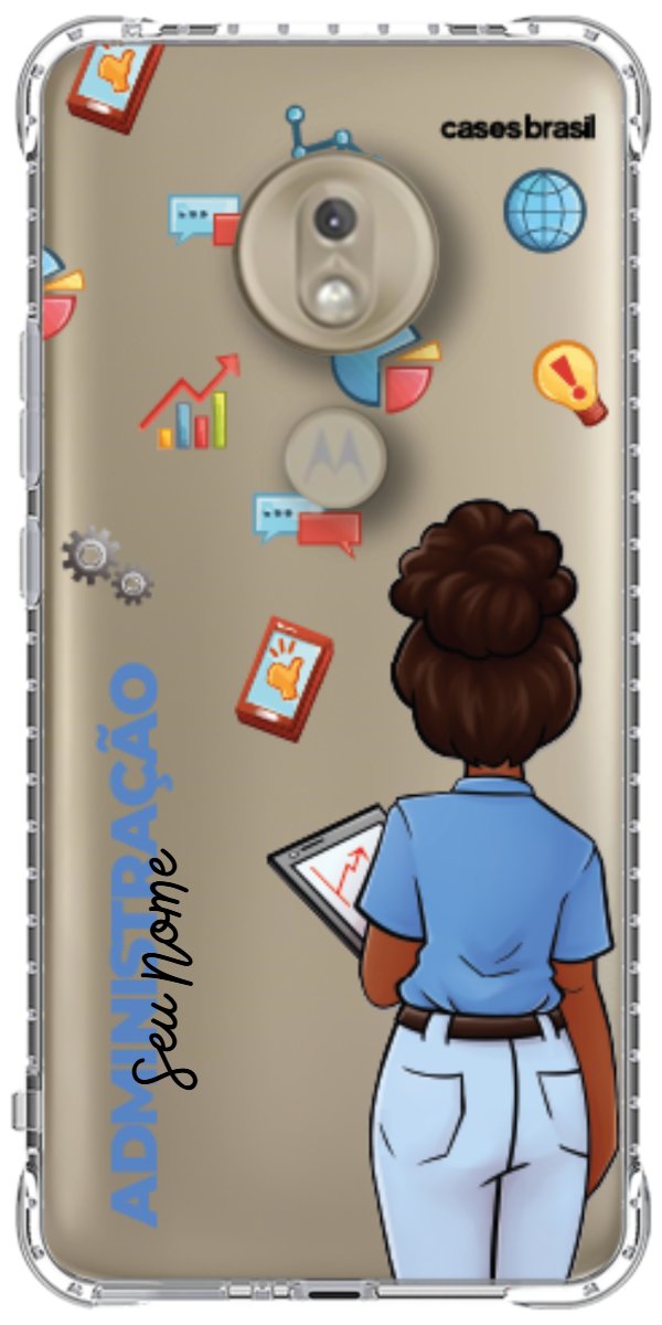 Capinha para Celular Administração - Boneca Profissão