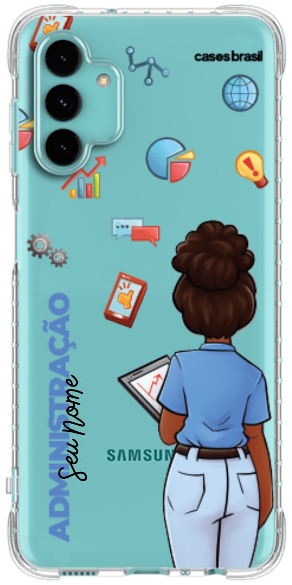 Capinha para Celular Administração - Boneca Profissão