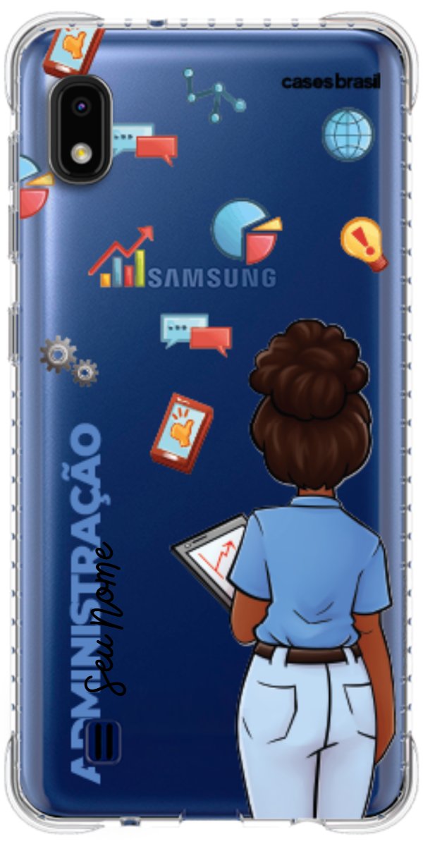 Capinha para Celular Administração - Boneca Profissão