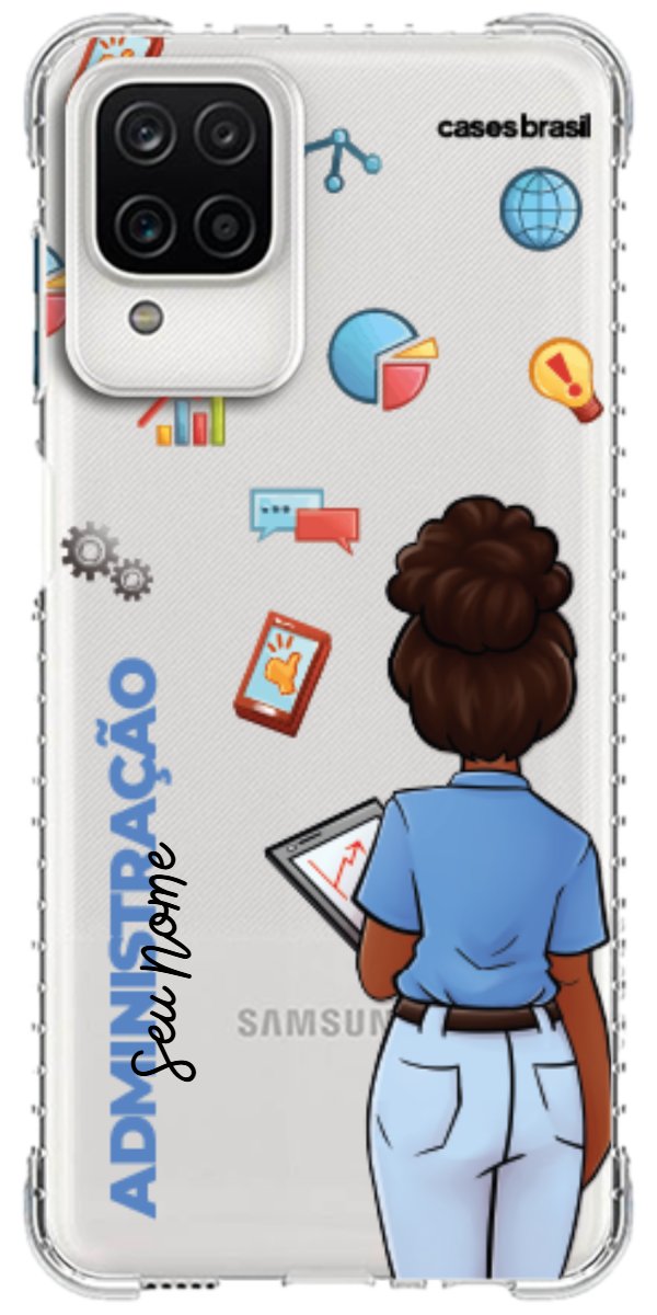 Capinha para Celular Administração - Boneca Profissão