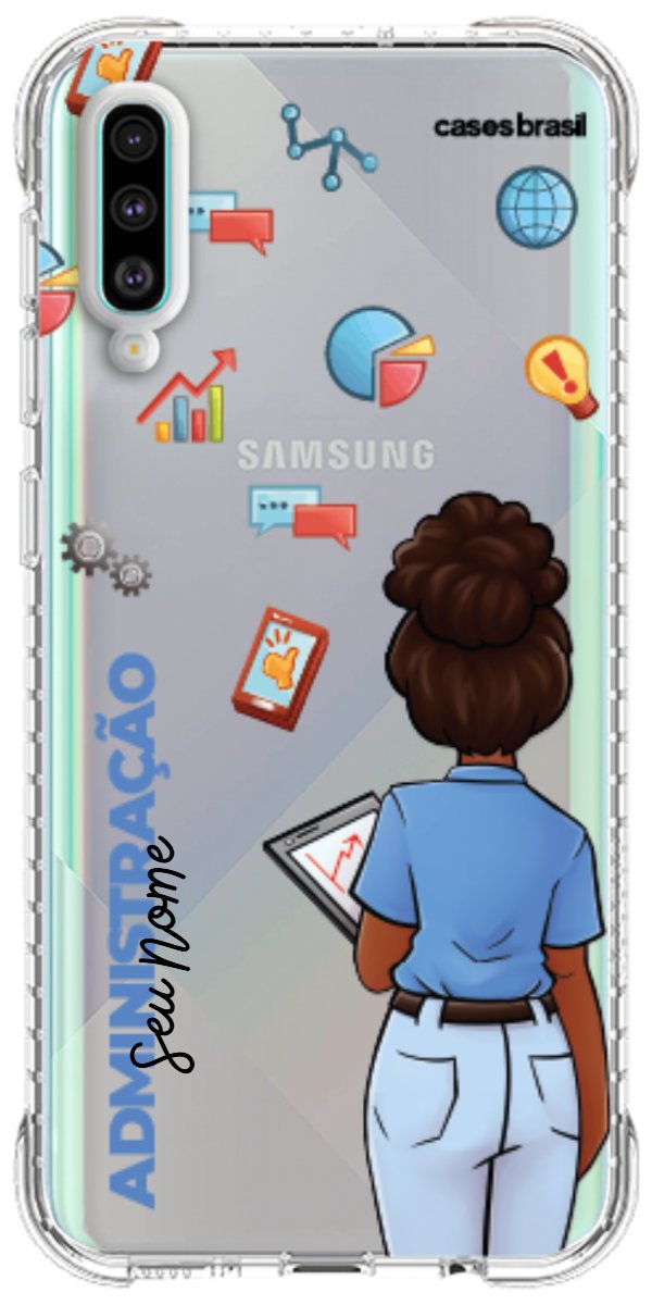 Capinha para Celular Administração - Boneca Profissão