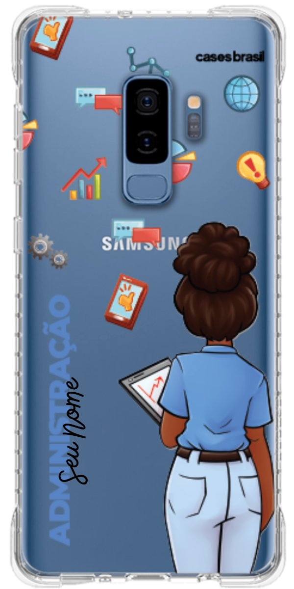 Capinha para Celular Administração - Boneca Profissão