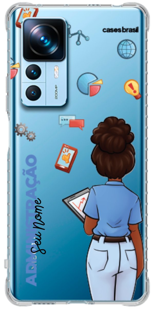 Capinha para Celular Administração - Boneca Profissão