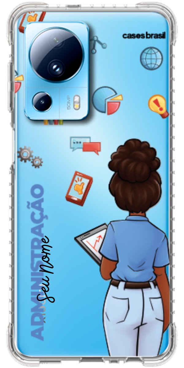 Capinha para Celular Administração - Boneca Profissão