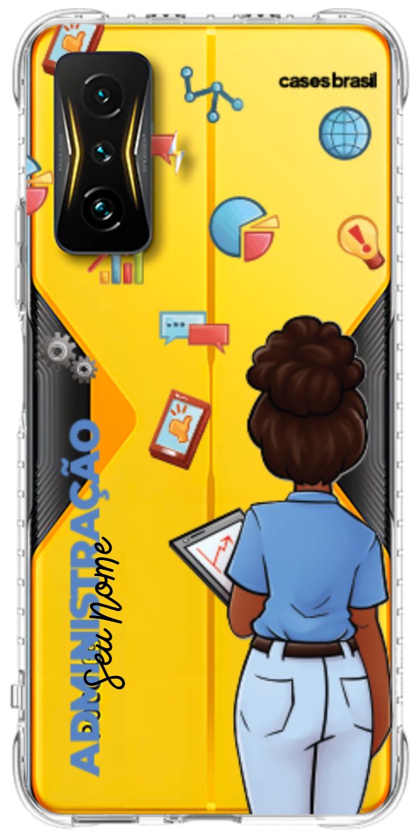 Capinha para Celular Administração - Boneca Profissão