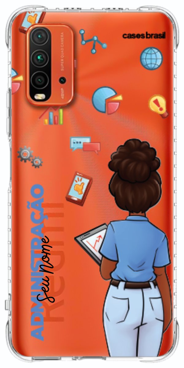 Capinha para Celular Administração - Boneca Profissão