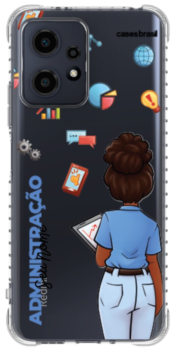 Capinha para Celular Administração - Boneca Profissão